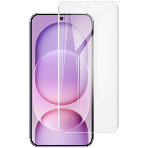 IMAK Hydrogel Film 4th For Honor Magic8 Pro Air 5G Full Screen Protector Ultra Clear Full Glue Soft TPU Film (Fingerprint Unlock) - Transparent - 1