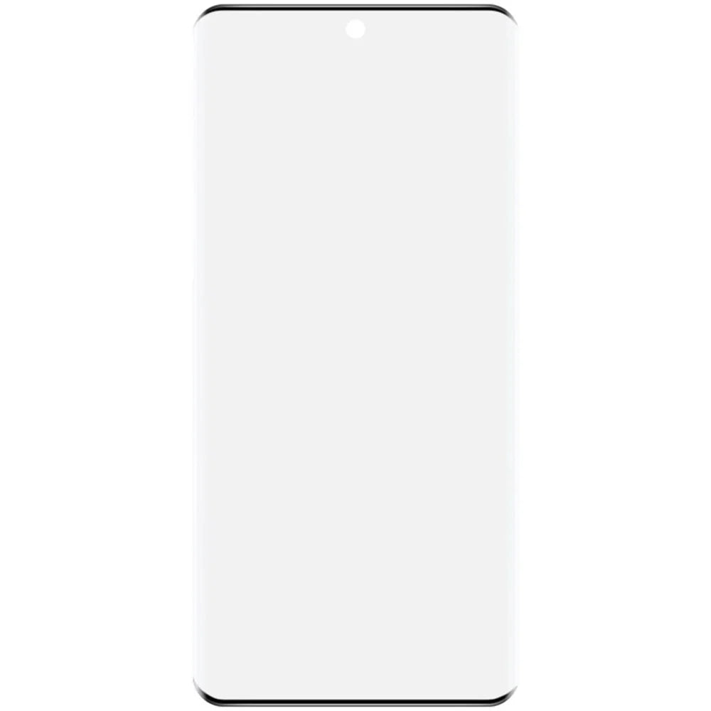 IMAK For Realme 16 Pro+ 5G Full Screen Protector Side Glue 3D Curved Tempered Glass Film (No Edge Version) (Fingerprint Unlock) - Transparent - 2