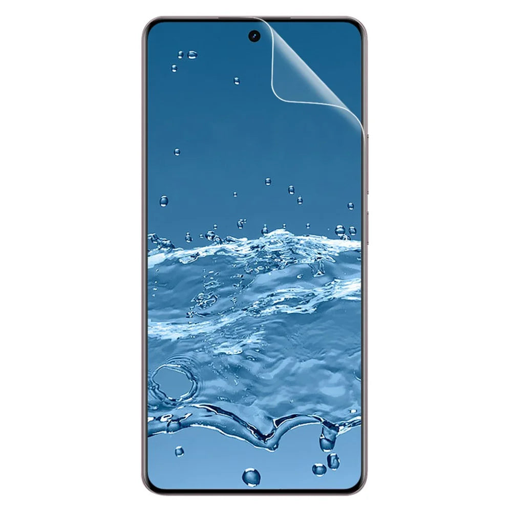 IMAK Hydrogel Film 4th For Realme 16 Pro+ 5G Full Screen Protector Ultra Clear Full Glue Soft TPU Film (Fingerprint Unlock) - Transparent - 4