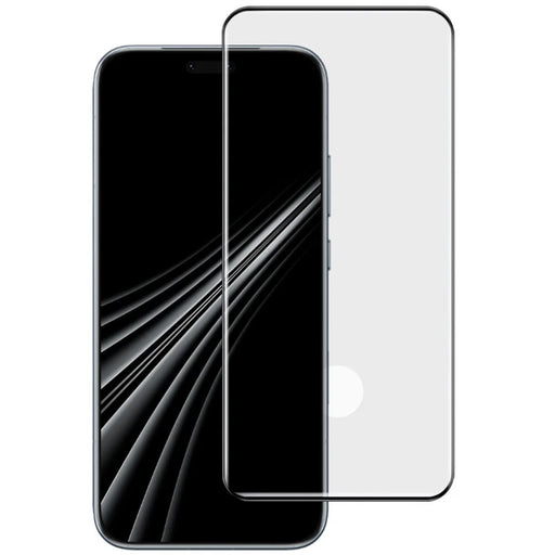 IMAK For Honor Magic8 RSR Porsche Design 5G Full Screen Protector 3D Curved Edge Side Glue Tempered Glass Film (Fingerprint Unlock) - Black - 1