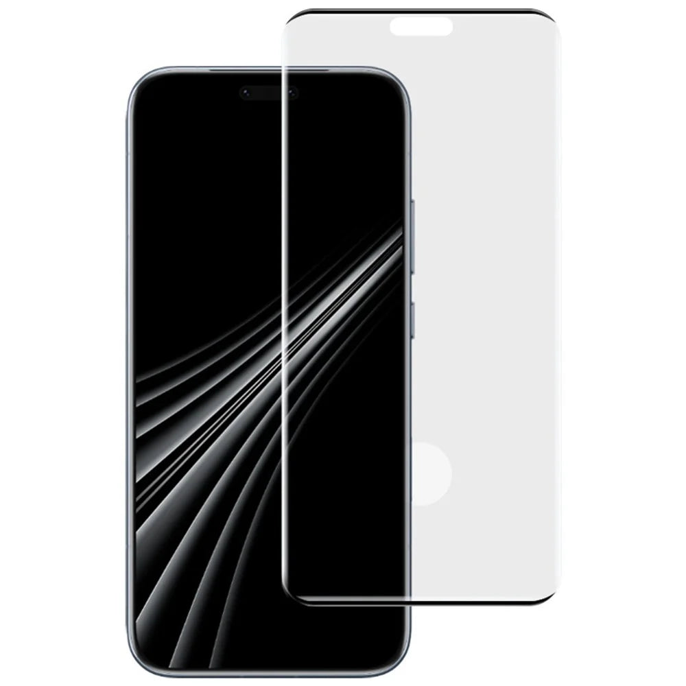 IMAK For Honor Magic8 RSR Porsche Design 5G Full Screen Protector Side Glue 3D Curved Tempered Glass Film (No Edge Version) (Fingerprint Unlock) - Transparent - 1