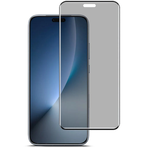 IMAK For Honor Magic8 RSR Porsche Design 5G Anti Spy Screen Protector Full Cover Side Glue Tempered Glass Film - Black - 1