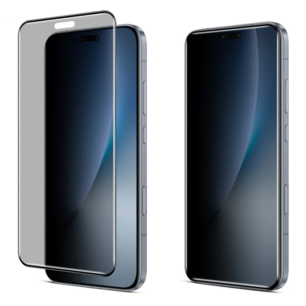 IMAK For Honor Magic8 RSR Porsche Design 5G Anti Spy Screen Protector Full Cover Side Glue Tempered Glass Film - Black - 4