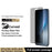 IMAK For Honor Magic8 RSR Porsche Design 5G Anti Spy Tempered Glass Side Glue Full Screen Protector (No Edge Version) - Black - 3