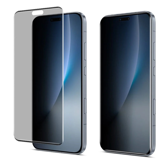 IMAK For Honor Magic8 RSR Porsche Design 5G Anti Spy Tempered Glass Side Glue Full Screen Protector (No Edge Version) - Black - 4