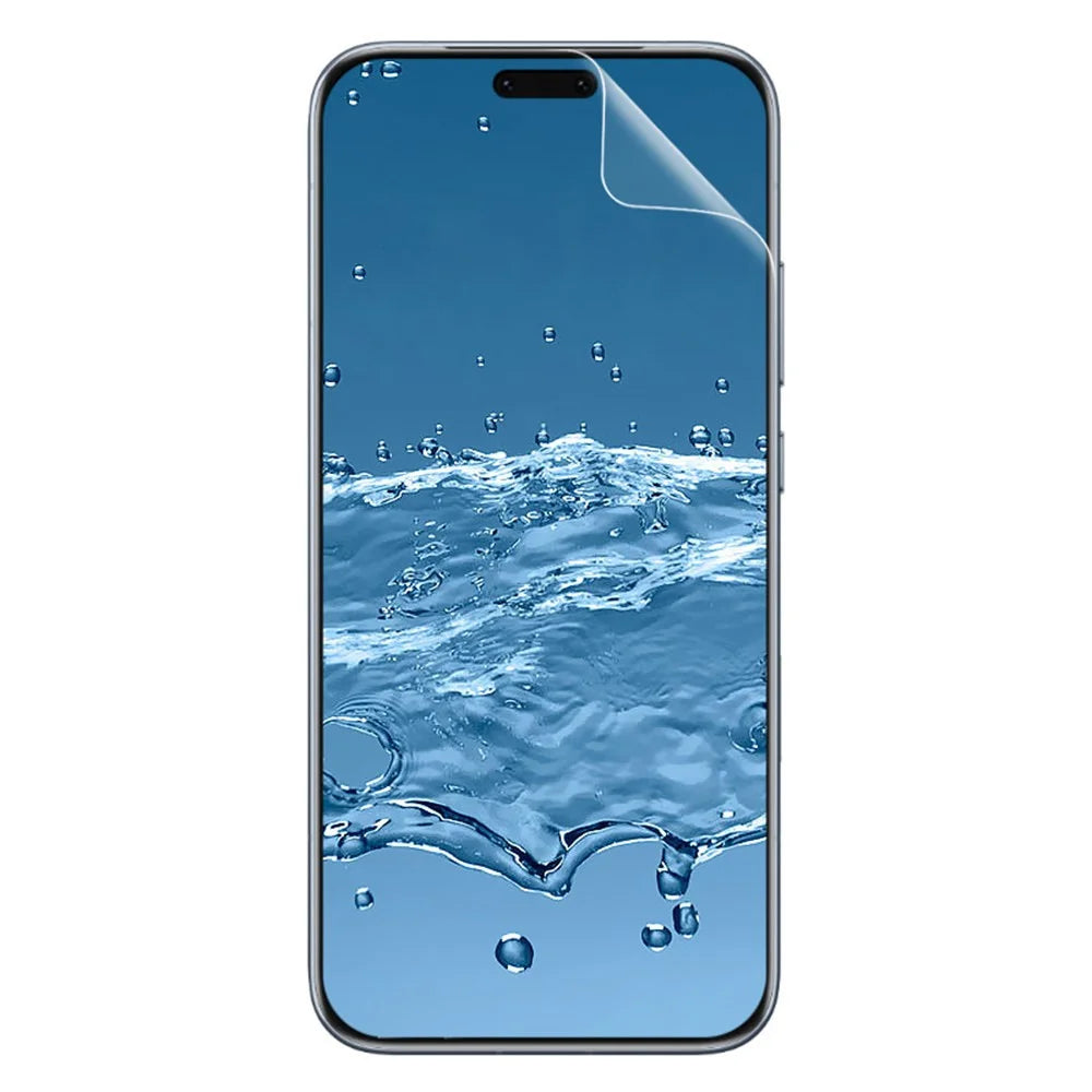 IMAK Hydrogel Film 4th For Honor Magic8 RSR Porsche Design 5G Full Screen Protector Ultra Clear Full Glue Soft TPU Film (Fingerprint Unlock) - Transparent - 4