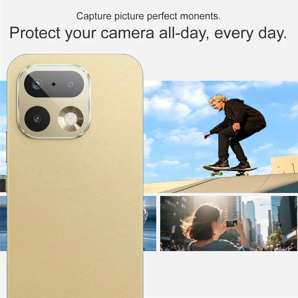 IMAK For Realme 16 Pro 5G Camera Lens Protector Slim Tempered Glass Full Coverage Lens Film - Transparent - 4