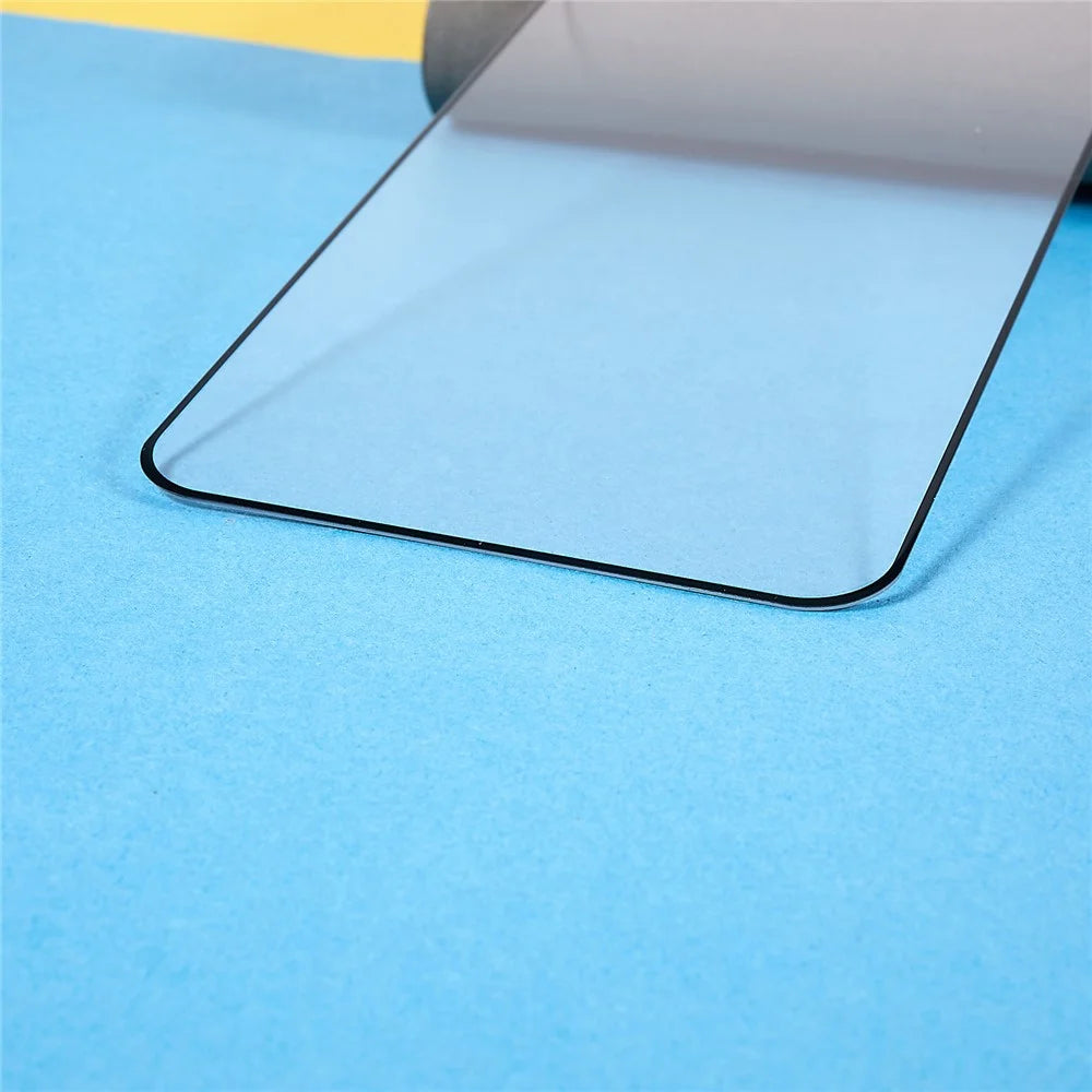 For Oppo Reno15 5G (Global)  /  Reno15c 5G (China) Screen Protector Silk Printing Full Glue Full Coverage Tempered Glass Screen Film - Black - 6