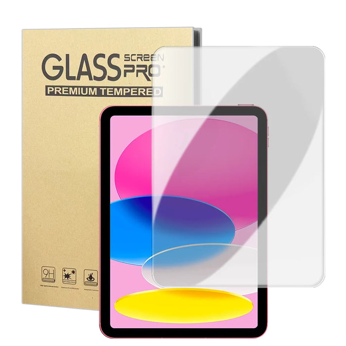 For iPad 10.2 (2020) / iPad 10.2 (2019) / iPad 10.2 (2021) High Definition Screen Protector Arc Edge Anti Fingerprint Tempered Glass Film (NOT Complete Covering) - Transparent - 1