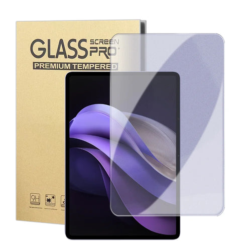 For vivo Pad3 Pro Screen Protector Purple Light Eye Protection Anti Fingerprint Tempered Glass Film (NOT Complete Covering) - Transparent - 1