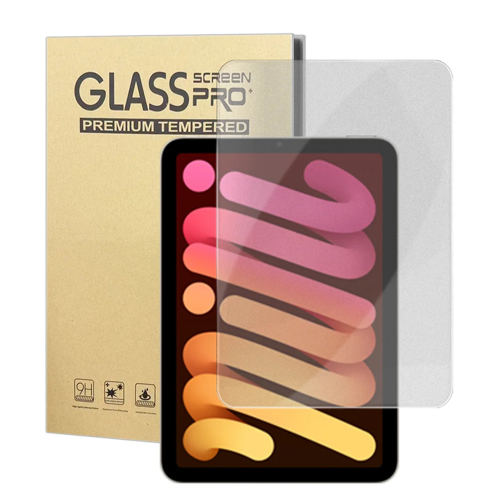 For iPad mini (2024) Paper-Like PET Writing Film Matte Anti Fingerprint Screen Protector (NOT Complete Covering) - Transparent - 1
