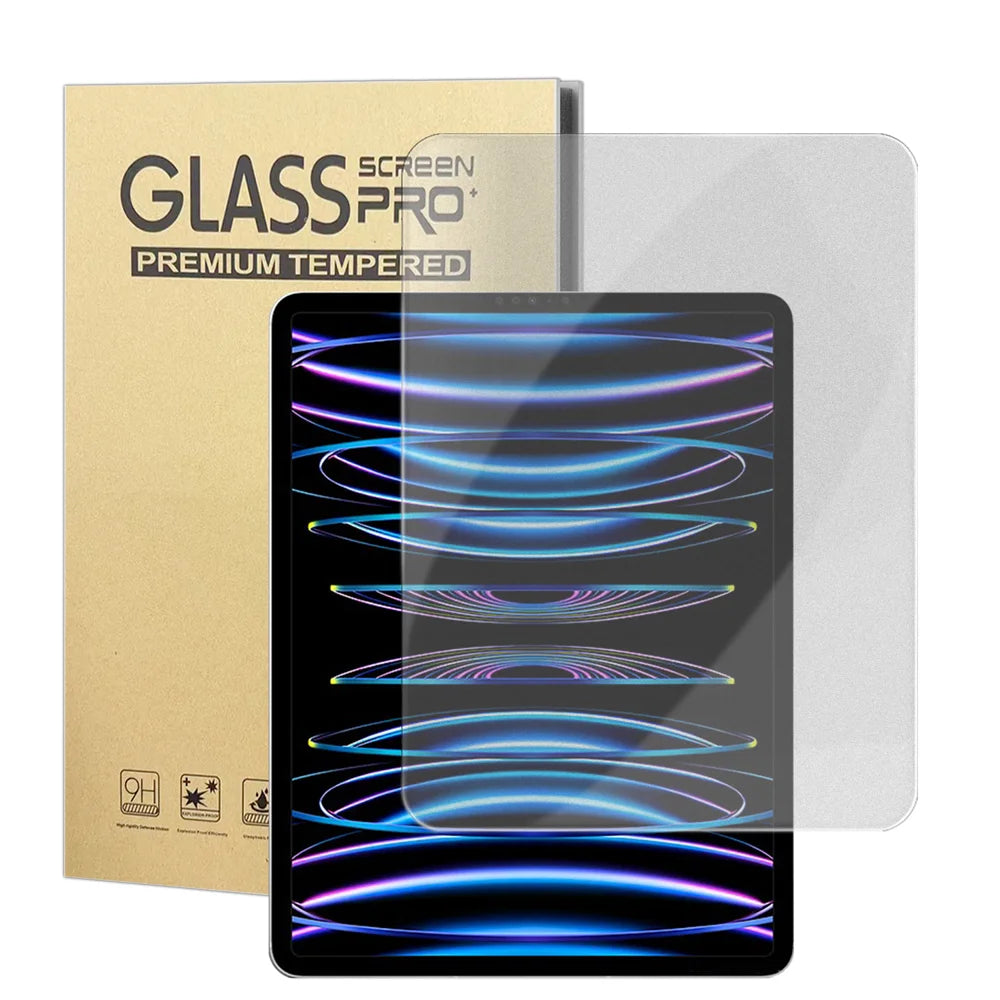 For iPad Pro 12.9 (2021) / iPad Pro 12.9 (2022) Paper-Like PET Writing Film Matte Anti Fingerprint Screen Protector (NOT Complete Covering) - Transparent - 1