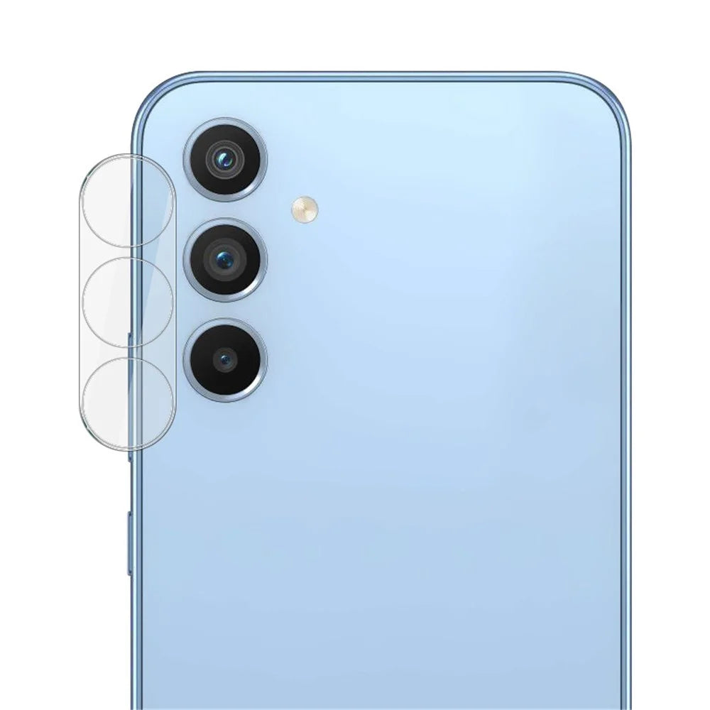 IMAK for Samsung Galaxy A54 5G Ultra Clear Camera Lens Protector Wear-resistant Integrated Tempered Glass Lens Film + Acrylic Lens Cap - 4