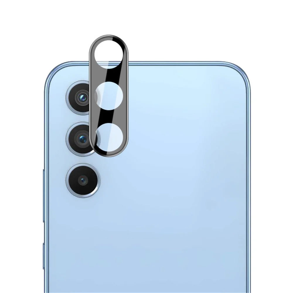 IMAK For Samsung Galaxy A54 5G Clear Tempered Glass Lens Film + Acrylic Lens Cap Fingerprint-proof Camera Lens Protector (Black Version) - 5