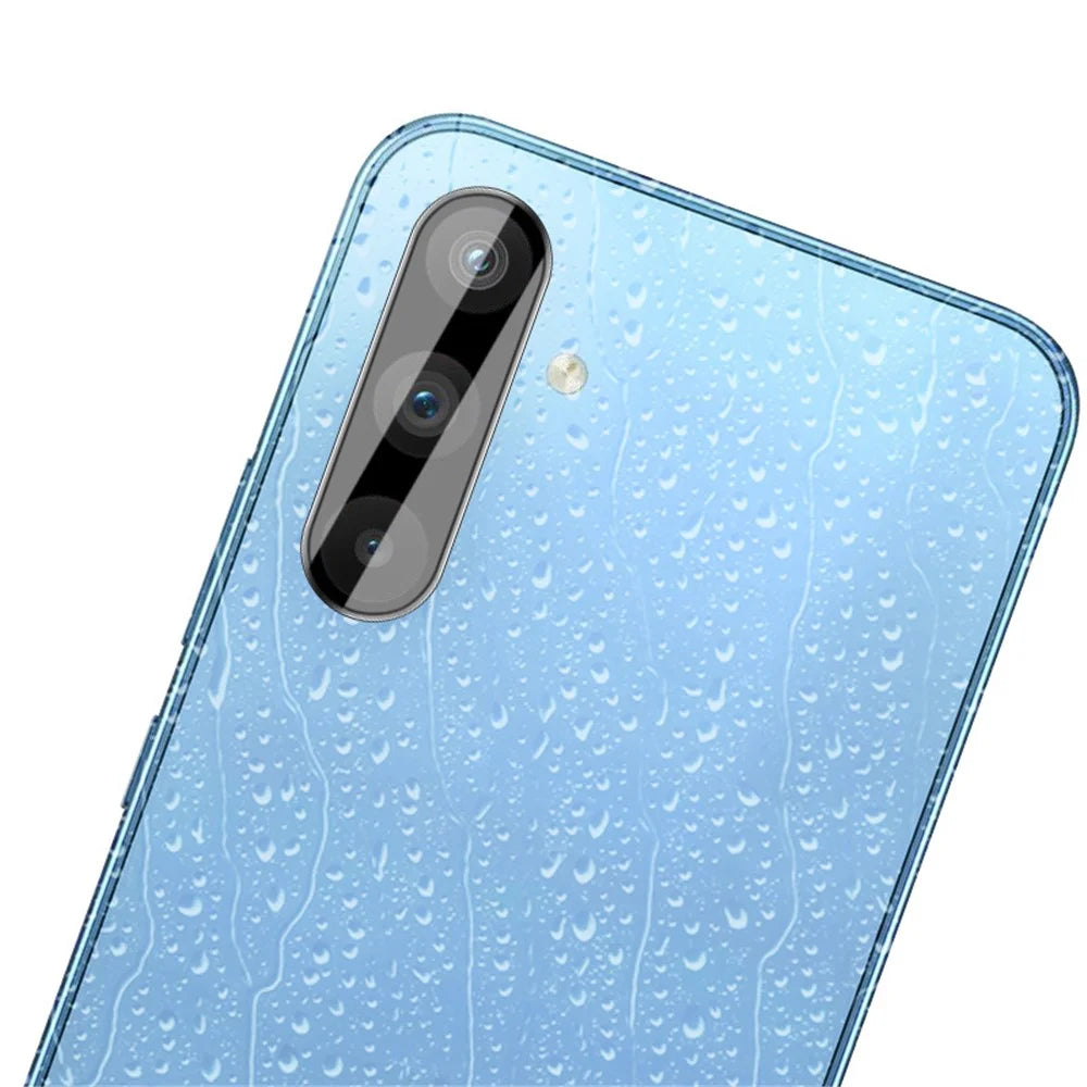 IMAK For Samsung Galaxy A54 5G Clear Tempered Glass Lens Film + Acrylic Lens Cap Fingerprint-proof Camera Lens Protector (Black Version) - 6