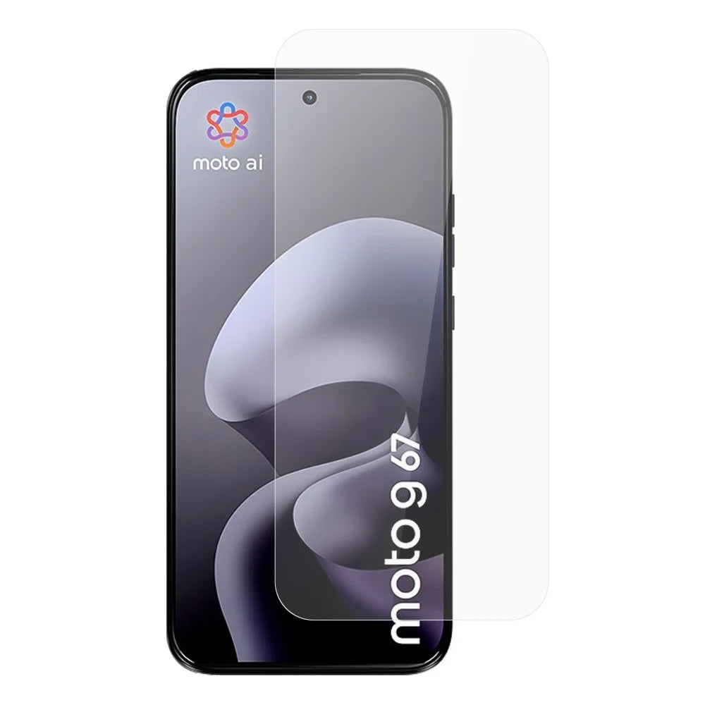 Screen Protector For Motorola Moto G87 5G / G77 5G / G67 5G 0.3mm Arc Edge Tempered Glass Film, Not Complete Coverage - Transparent - 1