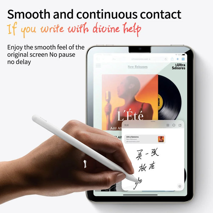 For iPad Pro 11 (2018) / (2020) / (2021) / (2022) Crystal Clear Tempered Glass Film Shatter-proof Full Screen Protector with Plastic Injection Installation Tool - 3