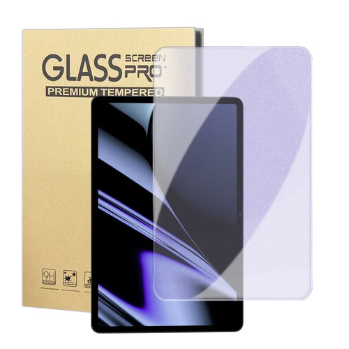 For Oppo Pad Screen Protector Purple Light Eye Protection Anti Fingerprint Tempered Glass Film (NOT Complete Covering) - Transparent - 1