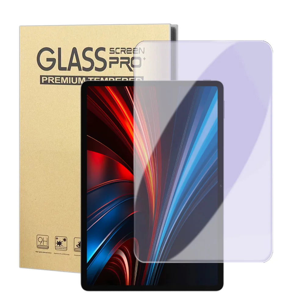 For Honor Pad GT Screen Protector Purple Light Eye Protection Anti Fingerprint Tempered Glass Film (NOT Complete Covering) - Transparent - 1