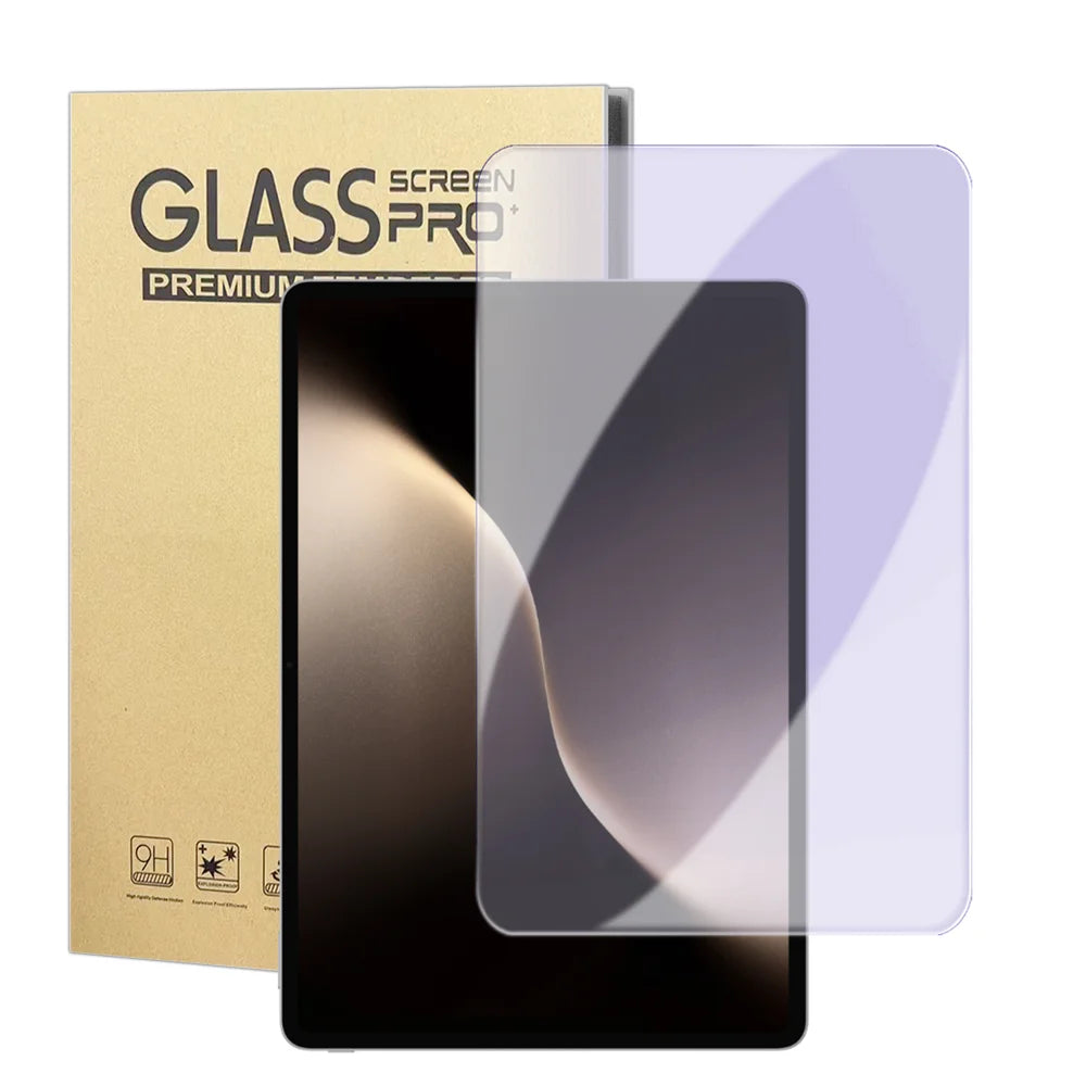 For Honor MagicPad3 13.3 Screen Protector Purple Light Eye Protection Anti Fingerprint Tempered Glass Film (NOT Complete Covering) - Transparent - 1