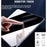 For Oppo Pad Anti Spy Privacy Screen Protector Anti Fingerprint Tempered Glass Film (NOT Complete Covering) - Black - 6