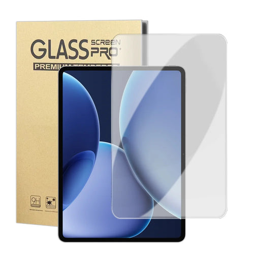 For Oppo Pad 4 Pro High Definition Screen Protector Arc Edge Anti Fingerprint Tempered Glass Film (NOT Complete Covering) - Transparent - 1