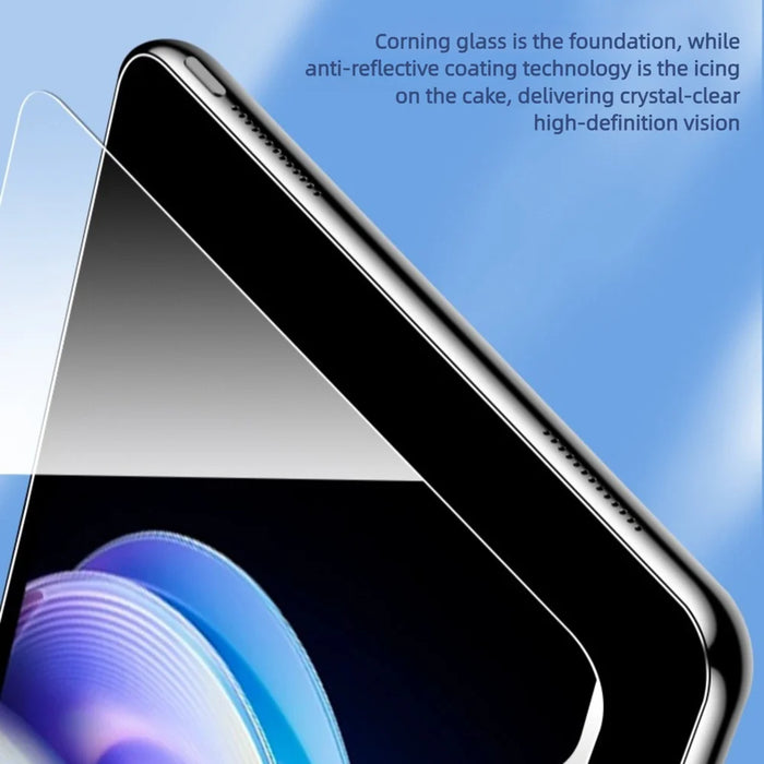 For Oppo Pad Air 2 High Definition Screen Protector Arc Edge Anti Fingerprint Tempered Glass Film (NOT Complete Covering) - Transparent - 3