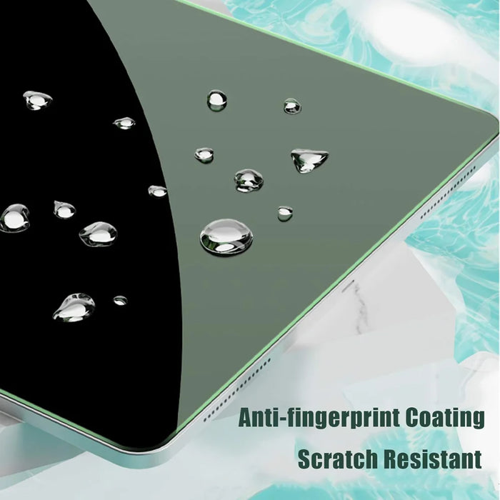 For Oppo Pad 4 Pro Screen Protector Green Light Eye Protection Tempered Glass Film (Not Complete Covering) - Transparent - 2