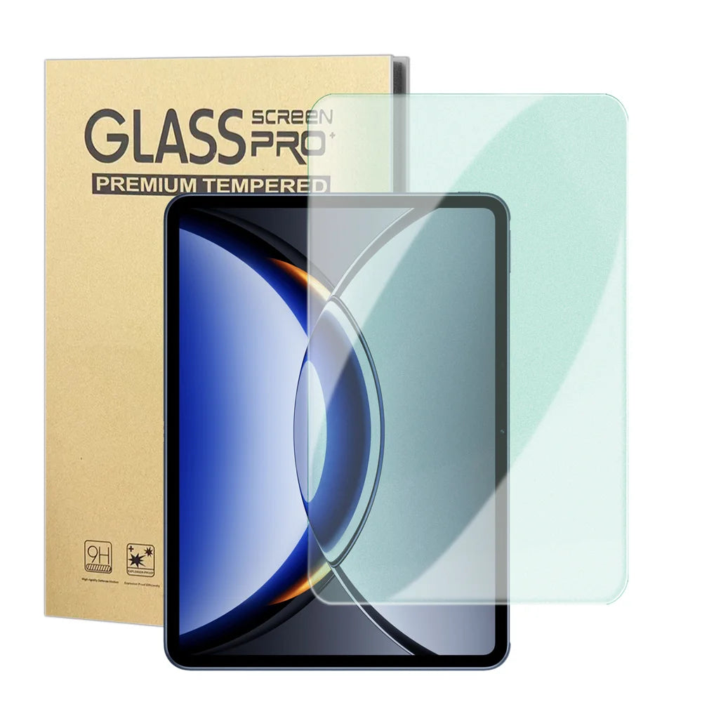 For Oppo Pad 3 Pro Screen Protector Green Light Eye Protection Tempered Glass Film (Not Complete Covering) - Transparent - 1