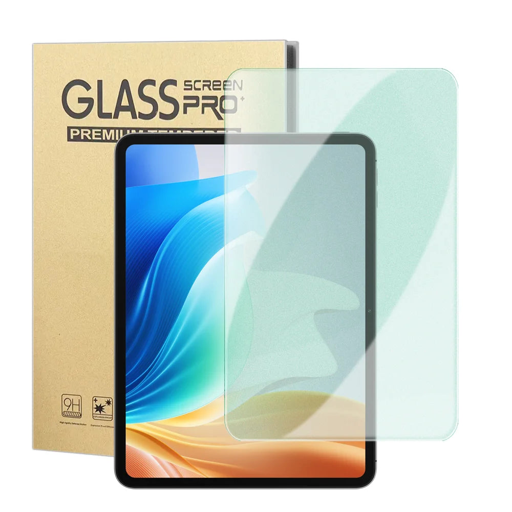 For Oppo Pad Air 2 Screen Protector Green Light Eye Protection Tempered Glass Film (Not Complete Covering) - Transparent - 1