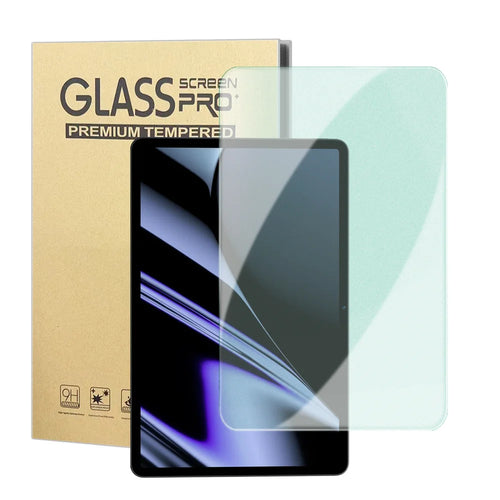 For Oppo Pad Screen Protector Green Light Eye Protection Tempered Glass Film (Not Complete Covering) - Transparent - 1