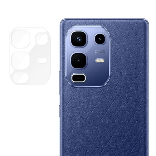 For Infinix Note 50s 5G Full Cover Camera Lens Protector High Definition Anti Fingerprint AR Tempered Glass Lens Film - Transparent - 1
