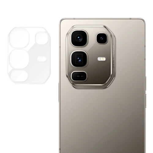 For Infinix Note 50 Pro+ 5G Full Cover Camera Lens Protector High Definition Anti Fingerprint AR Tempered Glass Lens Film - Transparent - 1