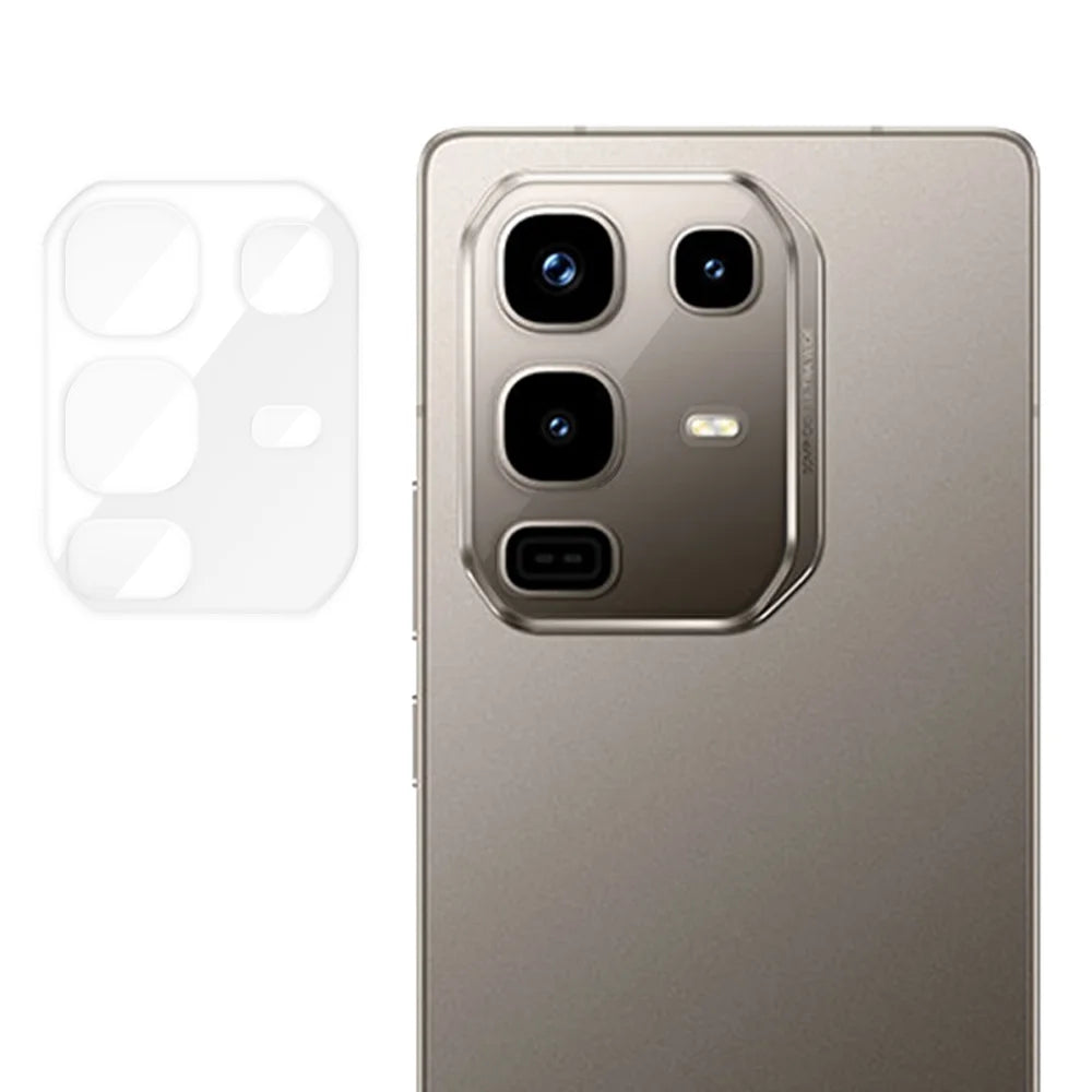For Infinix Note 50 Pro 4G Full Cover Camera Lens Protector High Definition Anti Fingerprint AR Tempered Glass Lens Film - Transparent - 1