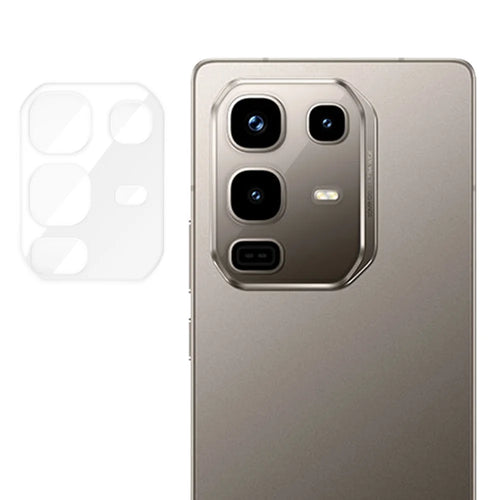 For Infinix Note 50 Pro 4G Full Cover Camera Lens Protector High Definition Anti Fingerprint AR Tempered Glass Lens Film - Transparent - 1
