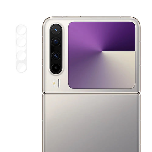 For Huawei Pura X Full Cover Camera Lens Protector High Definition Anti Fingerprint AR Tempered Glass Lens Film - Transparent - 1