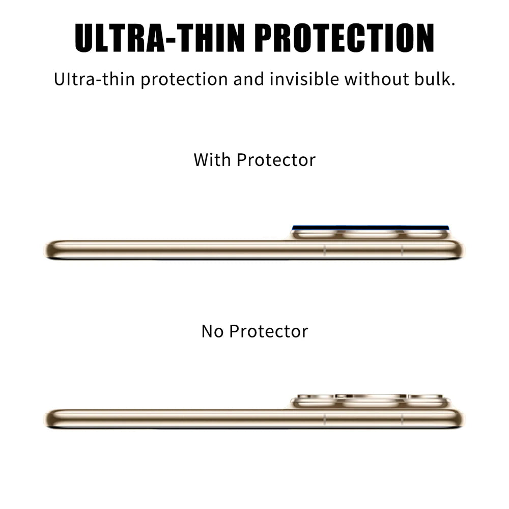 For Huawei Pura 80 Pro+ / Huawei Pura 80 Pro Full Cover Camera Lens Protector High Definition Anti Fingerprint AR Tempered Glass Lens Film - Transparent - 3