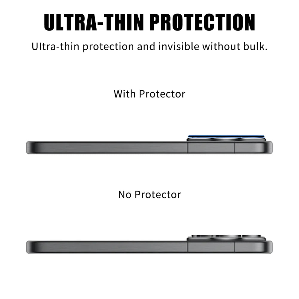 For Huawei Pura 80 Full Cover Camera Lens Protector High Definition Anti Fingerprint AR Tempered Glass Lens Film - Transparent - 3
