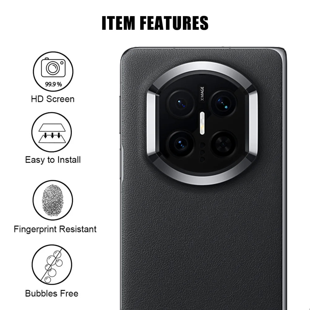 For Huawei Mate X7 Full Cover Camera Lens Protector High Definition Anti Fingerprint AR Tempered Glass Lens Film - Transparent - 2
