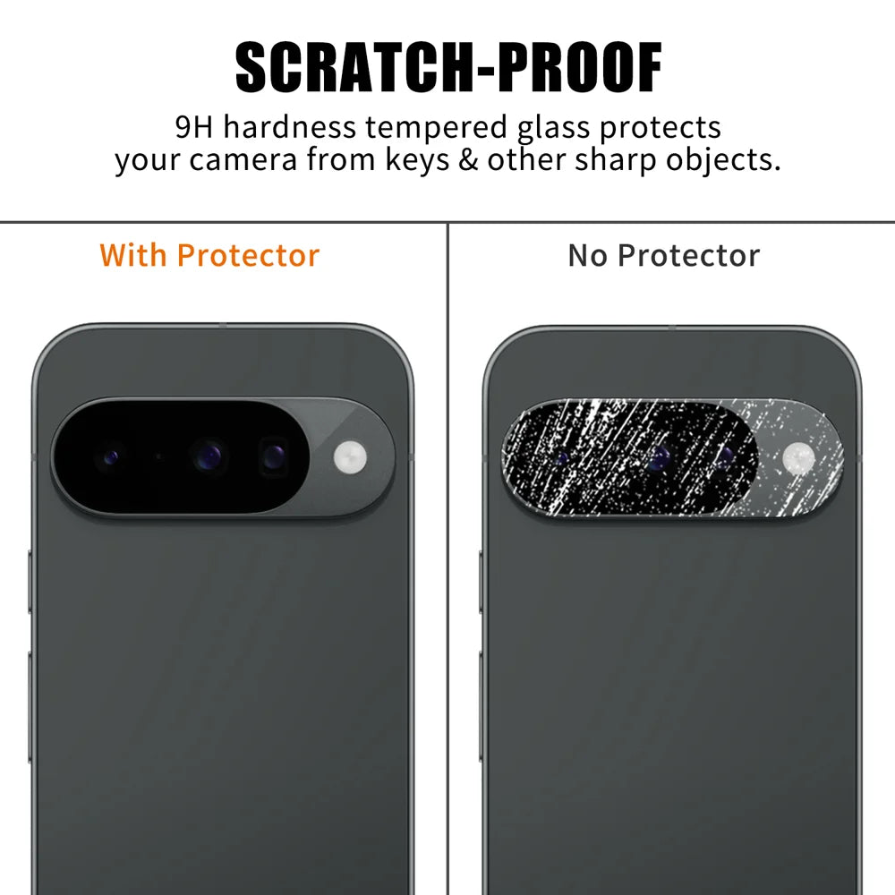 For Google Pixel 10 Full Cover Camera Lens Protector High Definition Anti Fingerprint AR Tempered Glass Lens Film - Transparent - 4