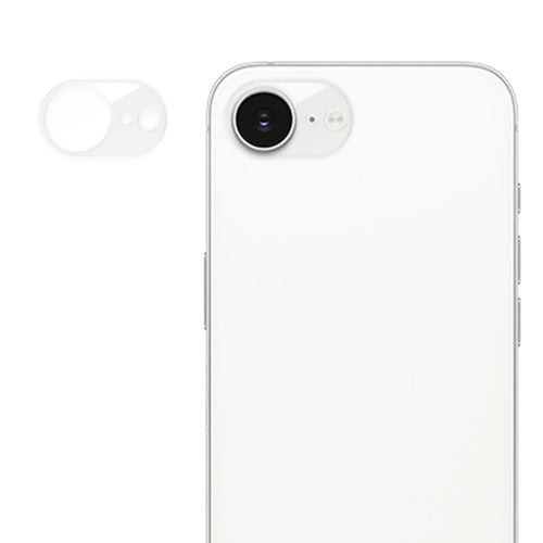 For iPhone 17e / 16e Full Cover Camera Lens Protector High Definition Anti Fingerprint AR Tempered Glass Lens Film - Transparent - 1