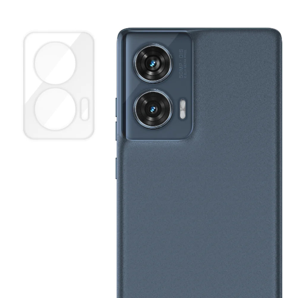 For Motorola Edge 50 Fusion 5G Full Cover Camera Lens Protector High Definition Anti Fingerprint AR Tempered Glass Lens Film - Transparent - 1