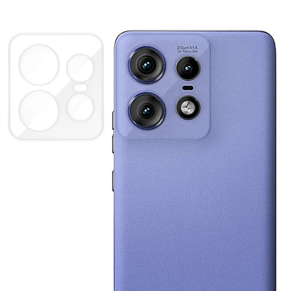 For Motorola Edge 50 Pro 5G Full Cover Camera Lens Protector High Definition Anti Fingerprint AR Tempered Glass Lens Film - Transparent - 1