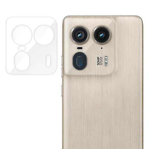 For Motorola Edge 50 Ultra 5G Full Cover Camera Lens Protector High Definition Anti Fingerprint AR Tempered Glass Lens Film - Transparent - 1