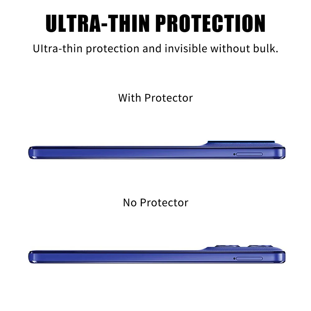For Motorola Edge 60 Stylus 5G / Motorola Moto G Stylus 5G (2025) Full Cover Camera Lens Protector High Definition Anti Fingerprint AR Tempered Glass Lens Film - Transparent - 3