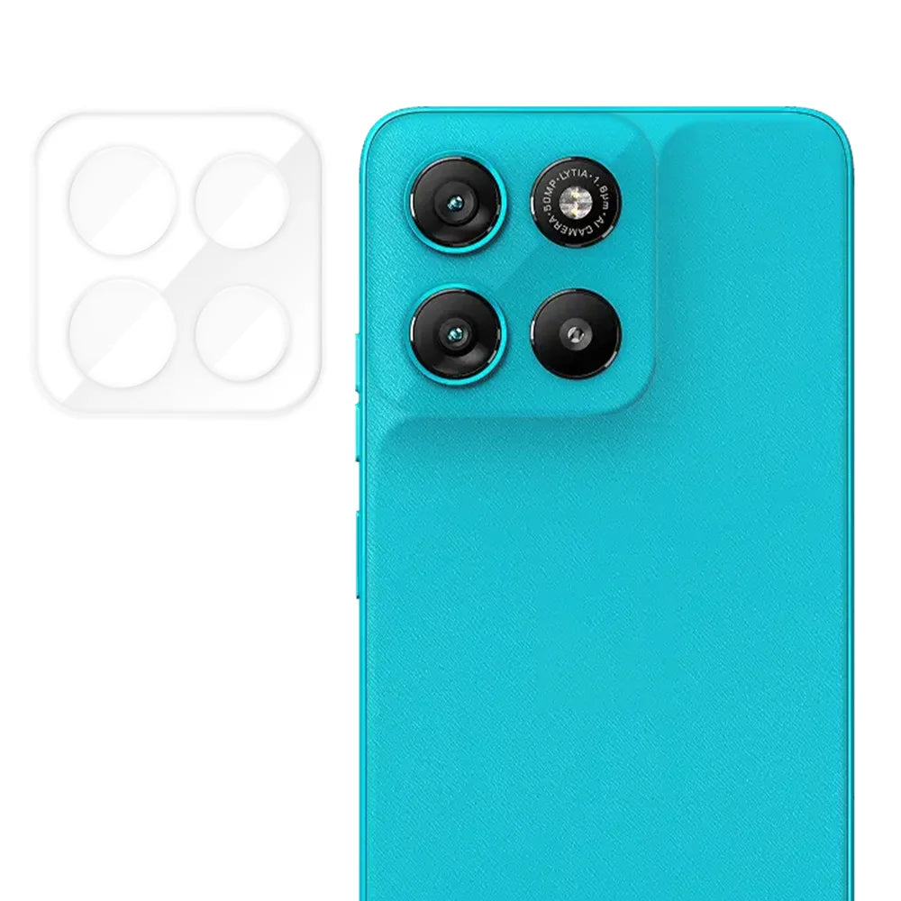 For Motorola Moto G100 5G (2025) / Motorola Moto G67 Power 5G Full Cover Camera Lens Protector High Definition Anti Fingerprint AR Tempered Glass Lens Film - Transparent - 1