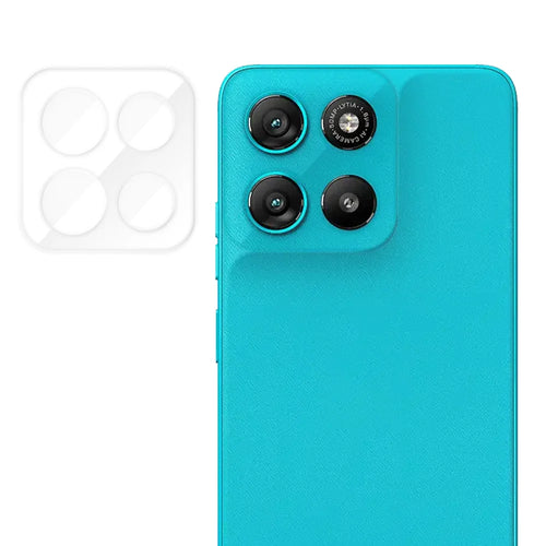 For Motorola Moto G100 5G (2025) / Motorola Moto G67 Power 5G Full Cover Camera Lens Protector High Definition Anti Fingerprint AR Tempered Glass Lens Film - Transparent - 1