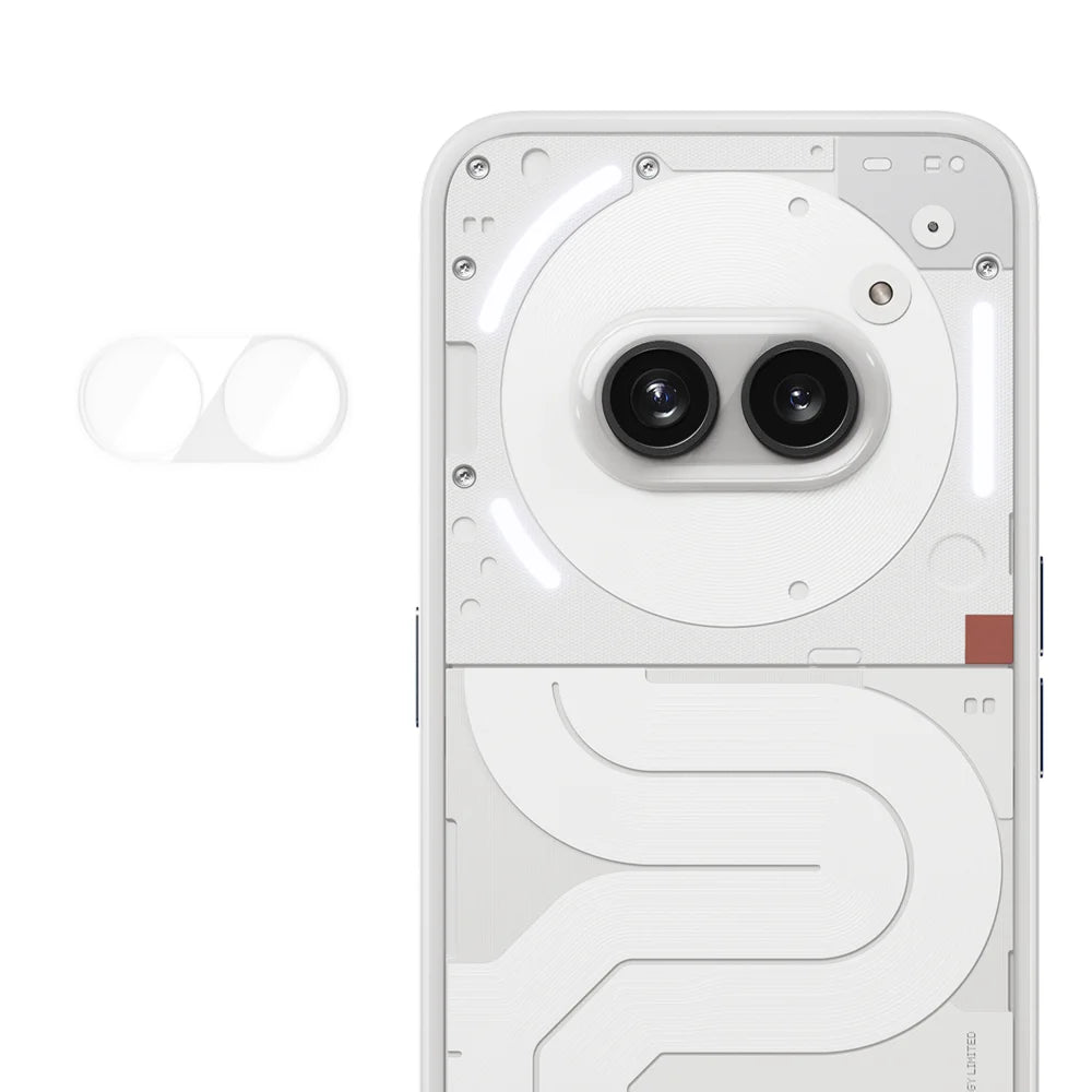 For Nothing Phone (2a) Full Cover Camera Lens Protector High Definition Anti Fingerprint AR Tempered Glass Lens Film - Transparent - 1