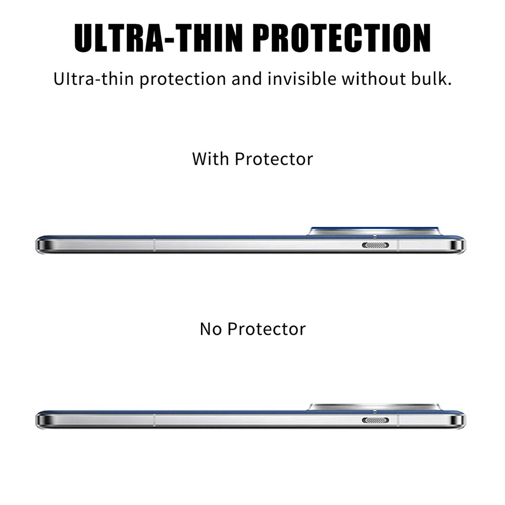 For OnePlus 13 Full Cover Camera Lens Protector High Definition Anti Fingerprint AR Tempered Glass Lens Film - Transparent - 3