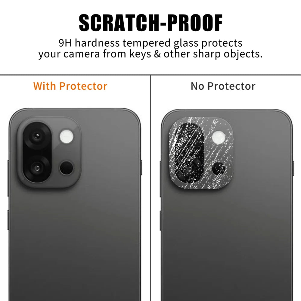For OnePlus 13s 5G Full Cover Camera Lens Protector High Definition Anti Fingerprint AR Tempered Glass Lens Film - Transparent - 4